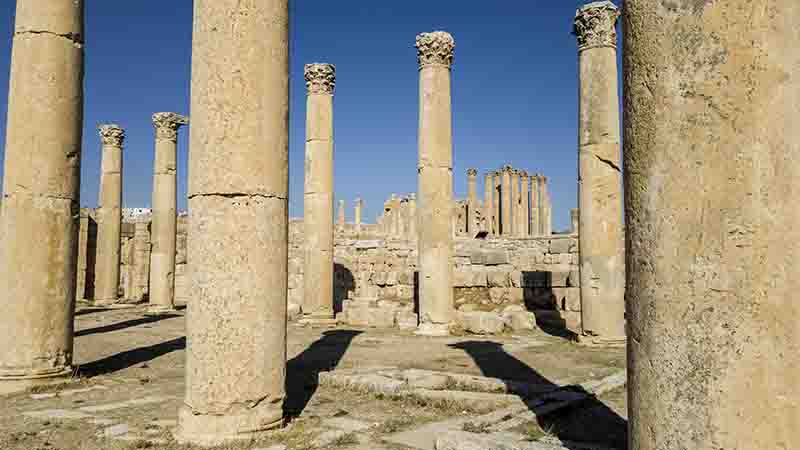 257 - Jordania - Jerash - iglesia de san Teodoro
